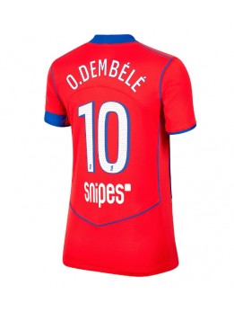 Paris Saint-Germain Ousmane Dembele #10 Replika Tredje Kläder Dam 2025-26 Kortärmad